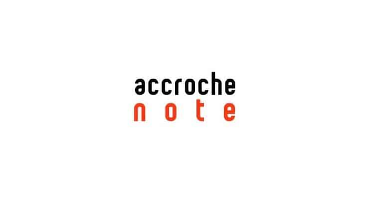 logo accroche note